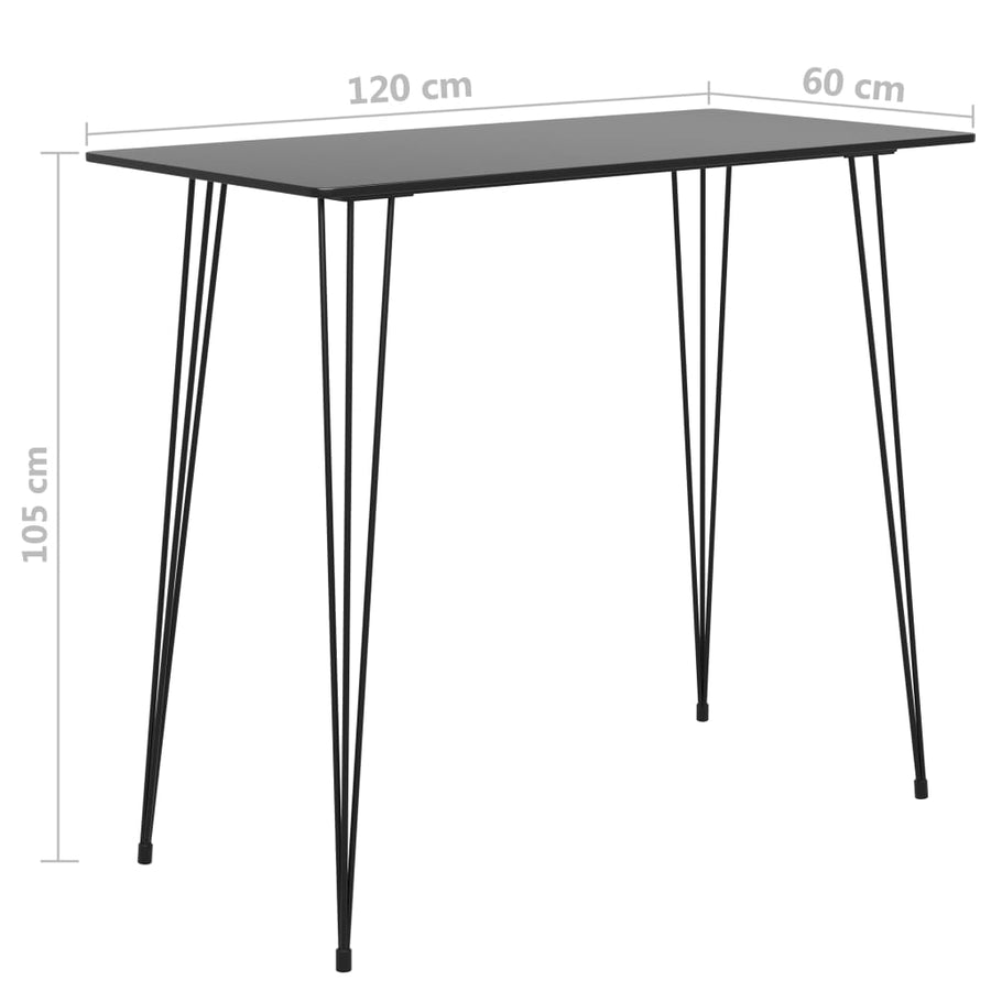 -Delige Barset 5 Zwart