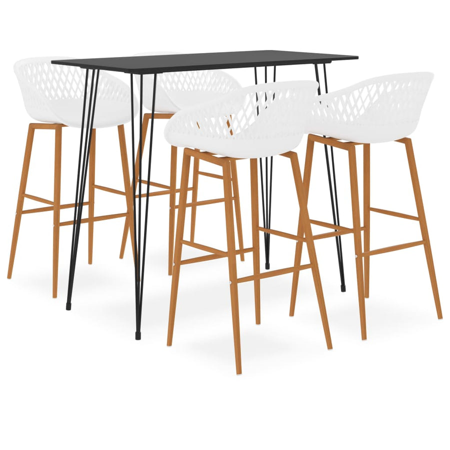 -Delige Barset 5 Zwart en wit
