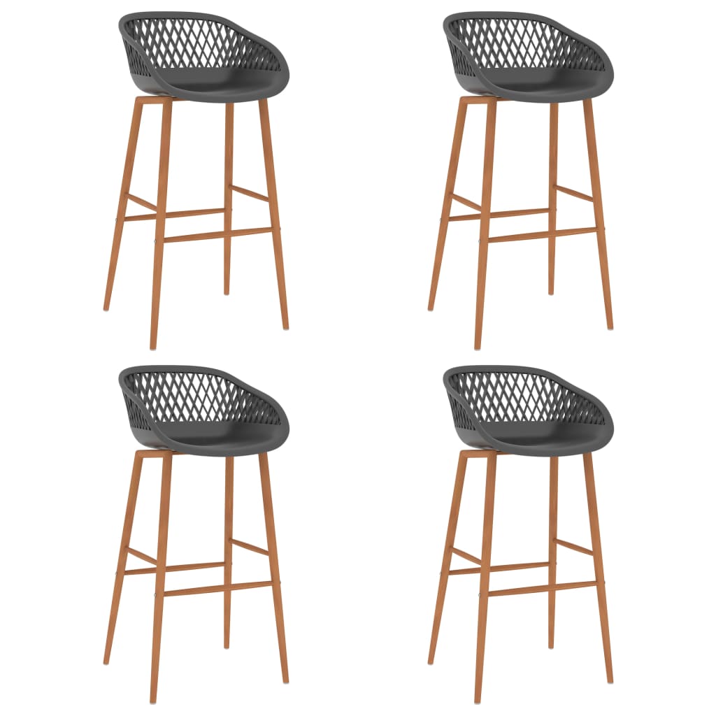 5-Delige Barset Zwart En Grijs