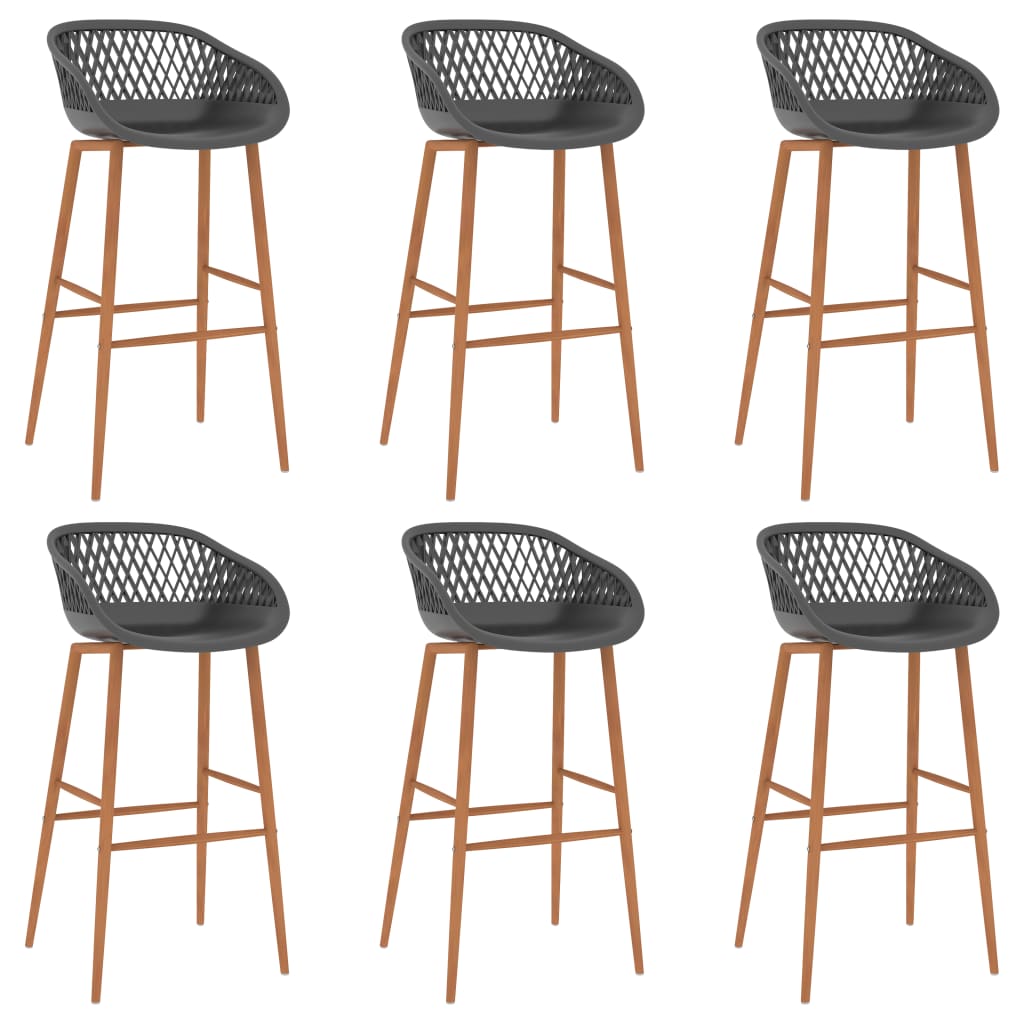 7-delige Barset zwart en grijs