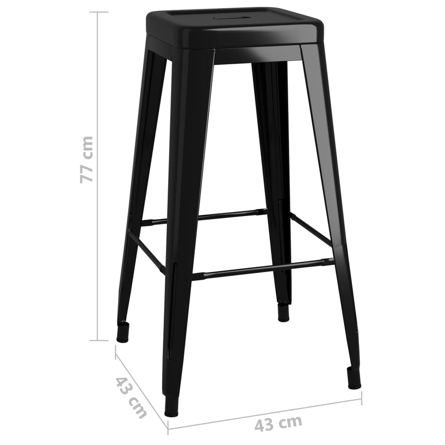 -Delige Barset 7 Wit en zwart