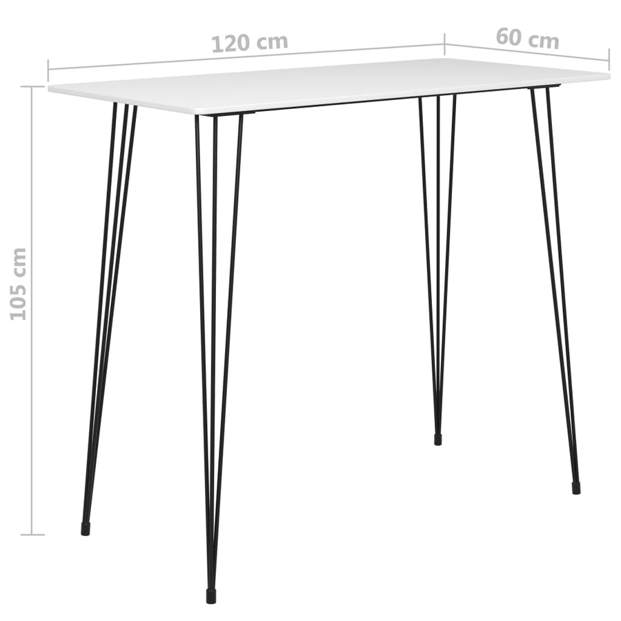 -Delige Barset 7 Wit en grijs