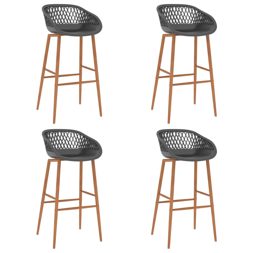5-Delige Barset Wit En Grijs