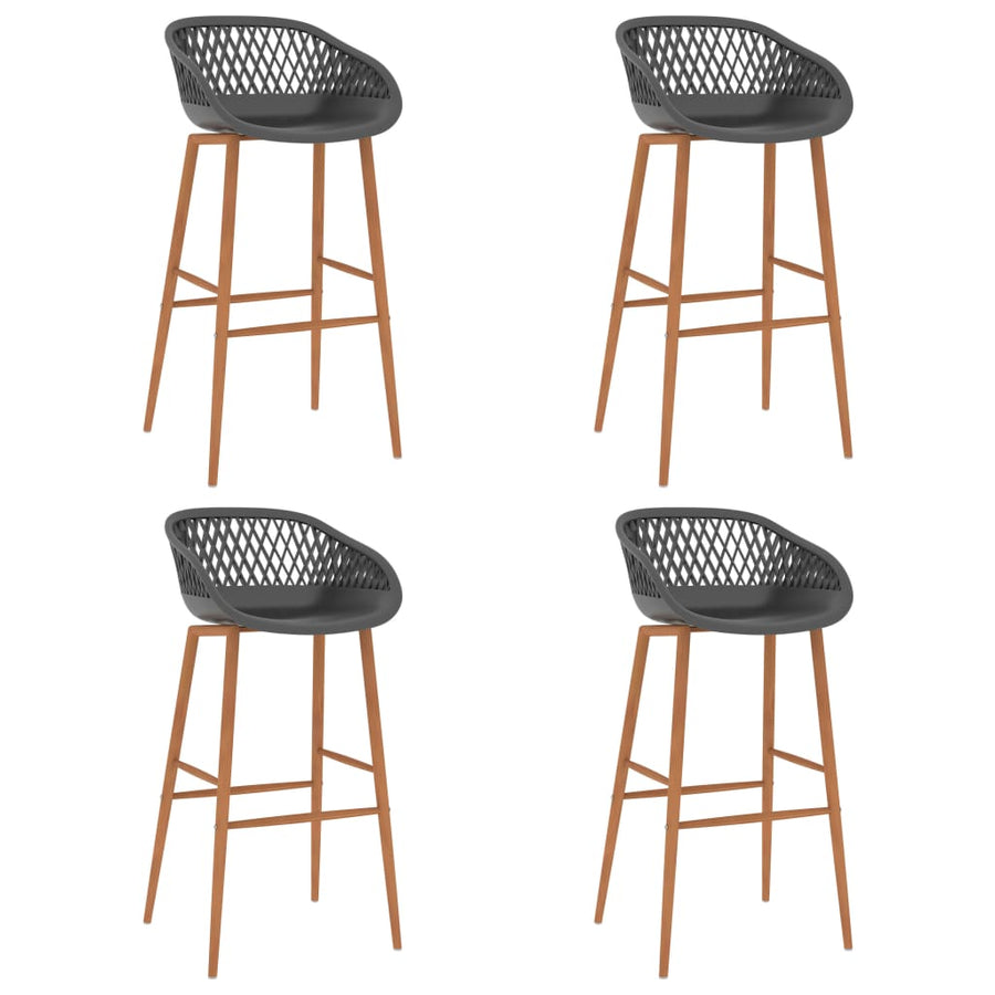 5-Delige Barset Wit En Grijs
