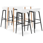 5-Piece Bar Set White