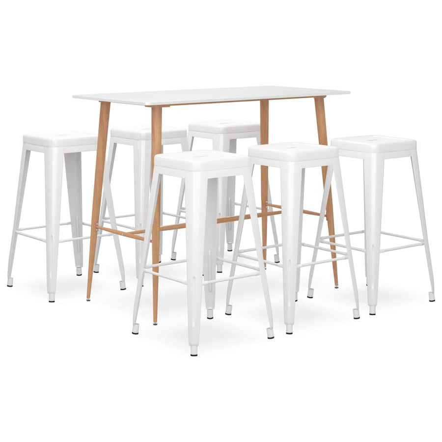 -Delige Barset 7 Wit