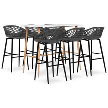 -Delige Barset 7 Wit en grijs