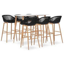 -Delige Barset 7 Wit en zwart