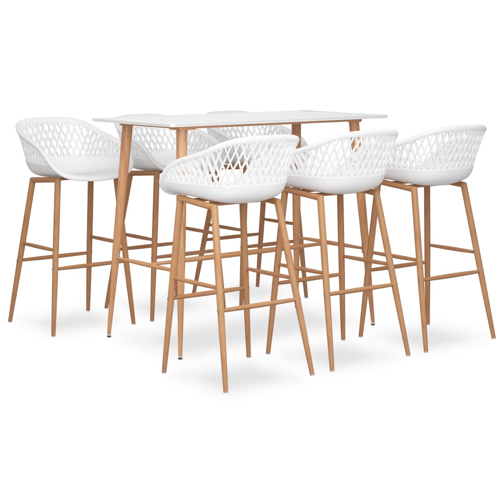 -Delige Barset 7 Wit