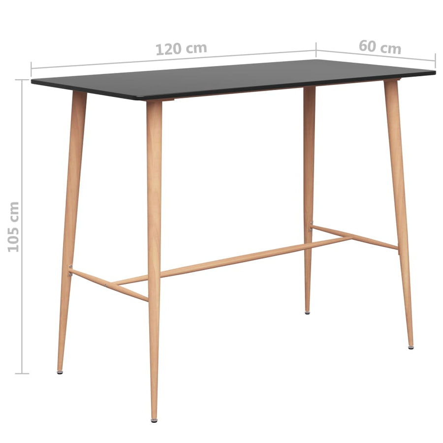 -Delige Barset 5 Zwart