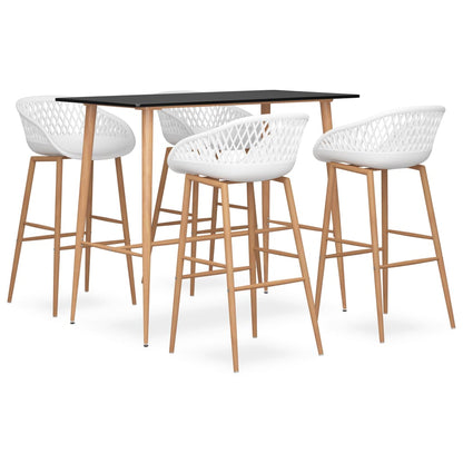 -Delige Barset 5 Zwart en wit