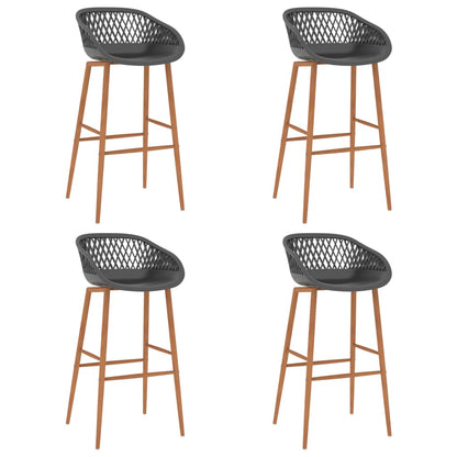 5-Delige Barset Zwart En Grijs