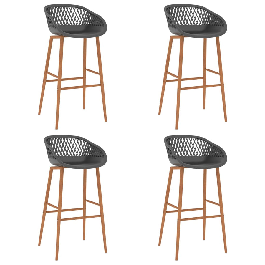 5-Delige Barset Zwart En Grijs