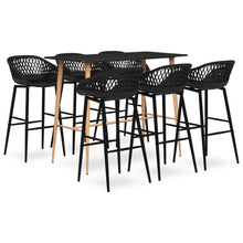 -Delige Barset 7 Zwart