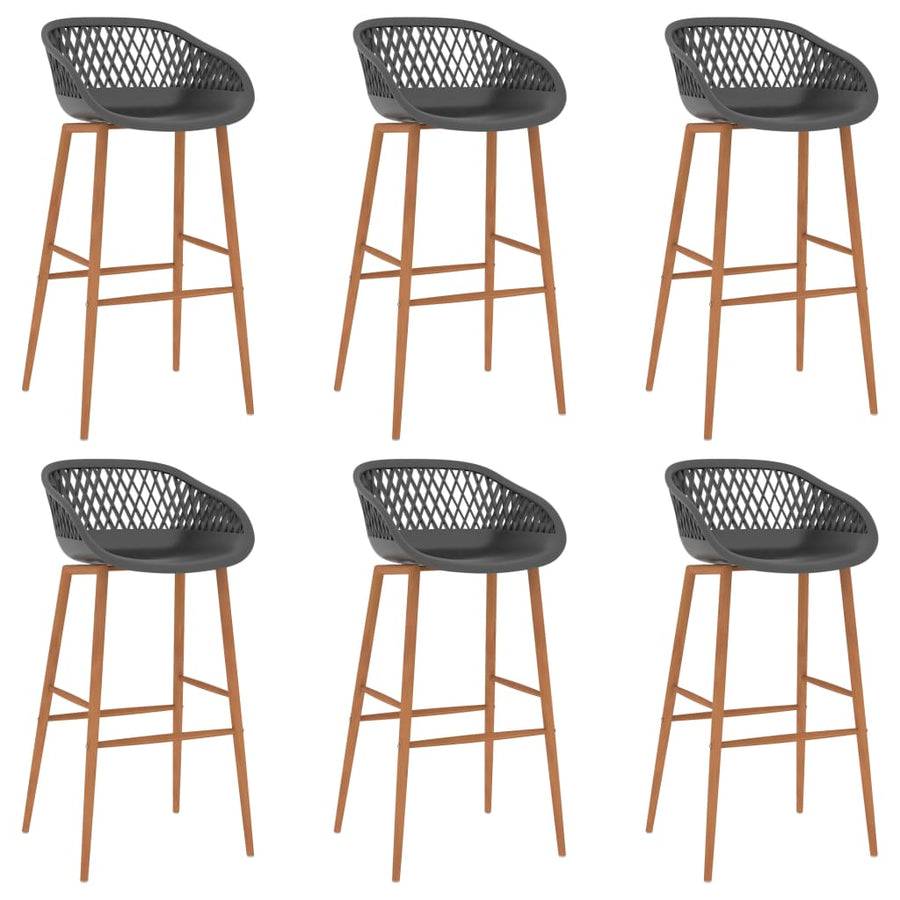 7-delige Barset zwart en grijs