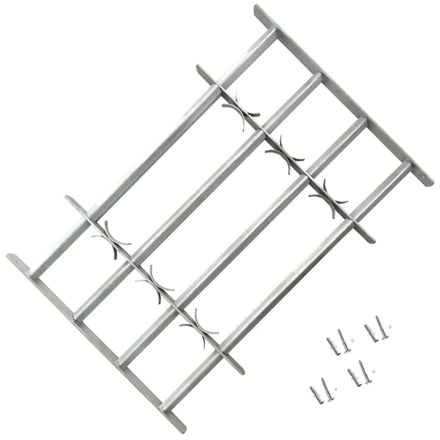 Raambeveiligingen Verstelbaar 2 St 1000-1500 Mm
