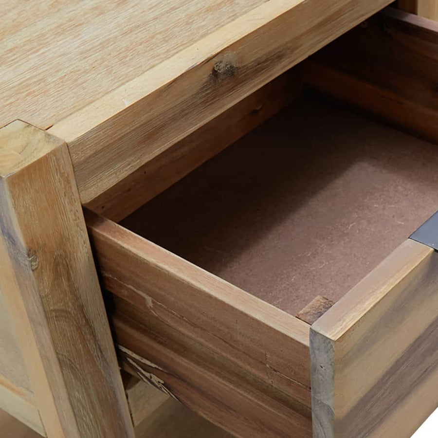 Nachtkastjes Met Lades 40X30X48 Cm Massief Acaciahout 2