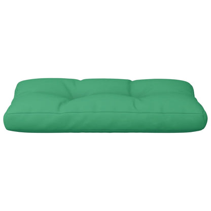 Palletkussen 80x40x12 cm stof groen