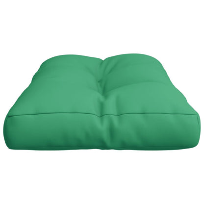 Palletkussen 80x40x12 cm stof groen