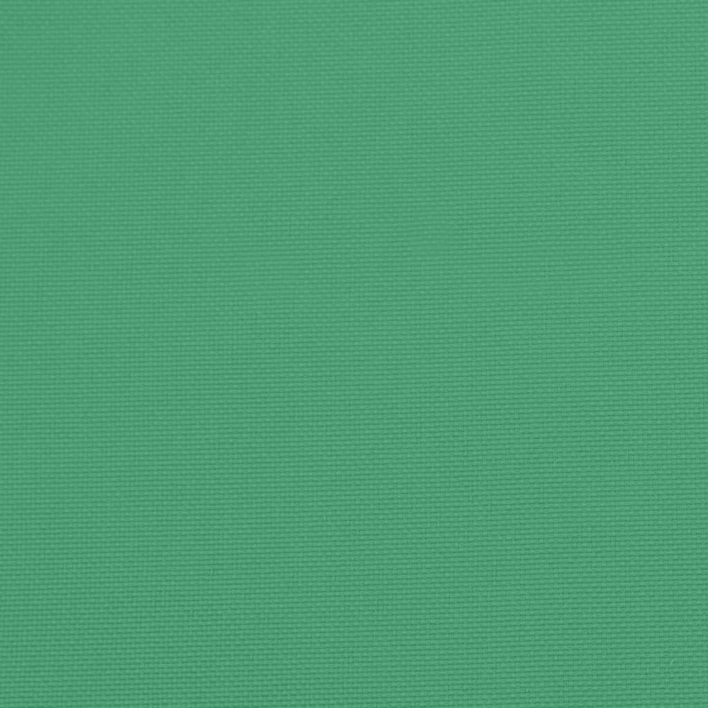Palletkussen 80x40x12 cm stof groen