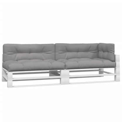 Palletkussens Stof Grijs