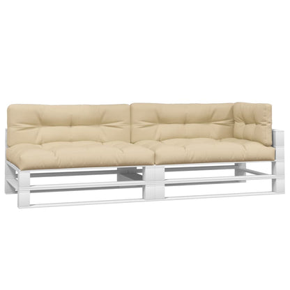 Palletkussens Stof Beige