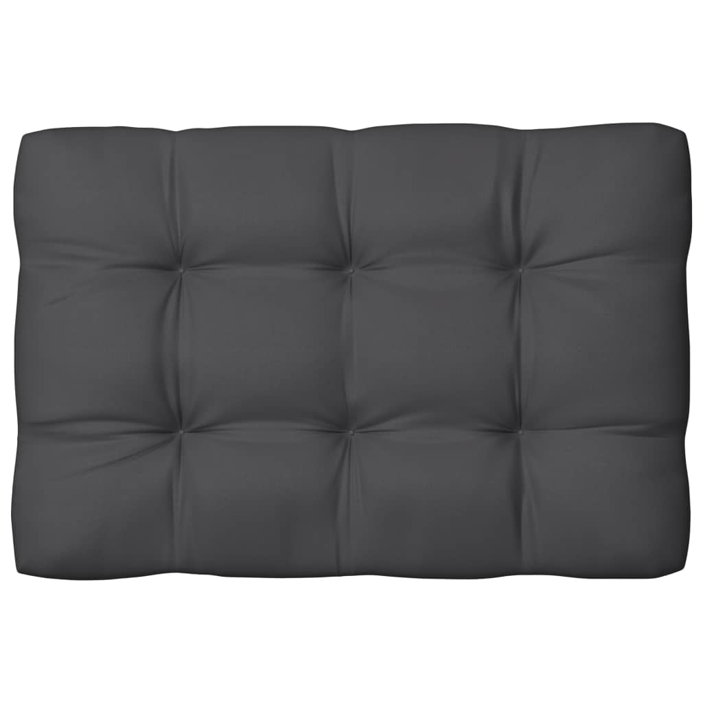 Bankkussens Pallet Antraciet
