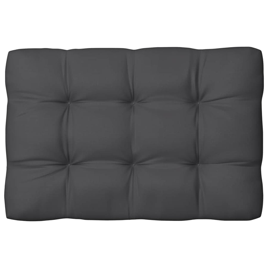 Bankkussens Pallet Antraciet