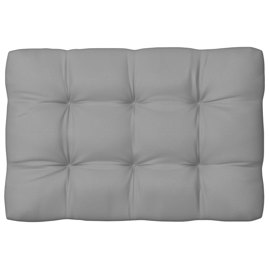 Bankkussens pallet 7 st grijs