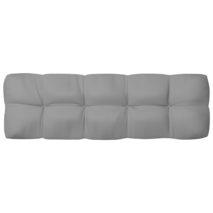 Bankkussens pallet 7 st grijs