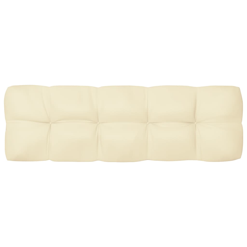 Bankkussens pallet 7 st crème