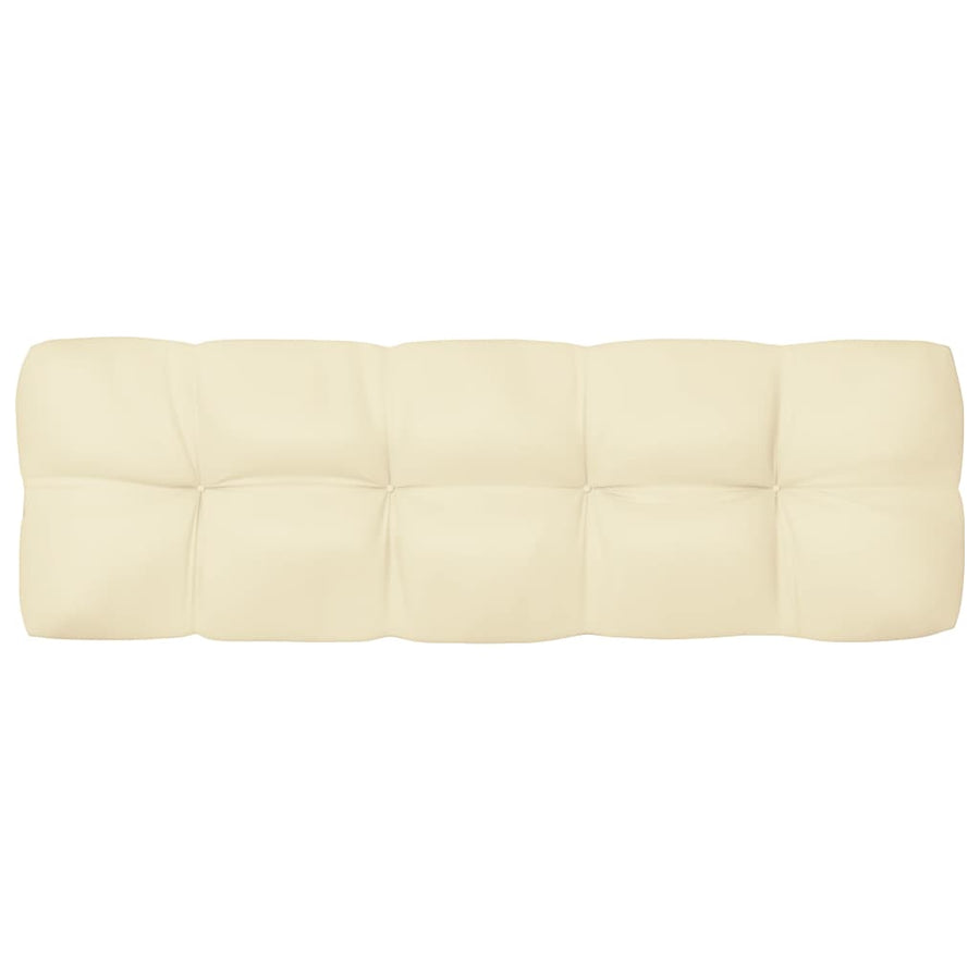 Bankkussens pallet 7 st crème