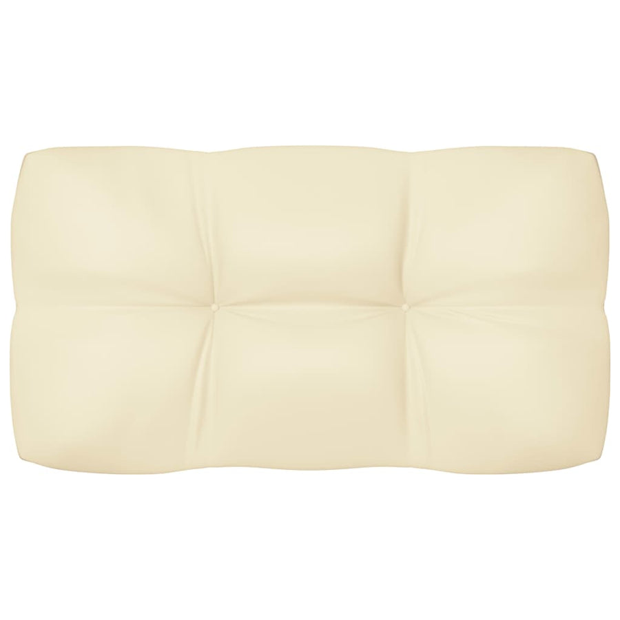 Bankkussens pallet 7 st crème