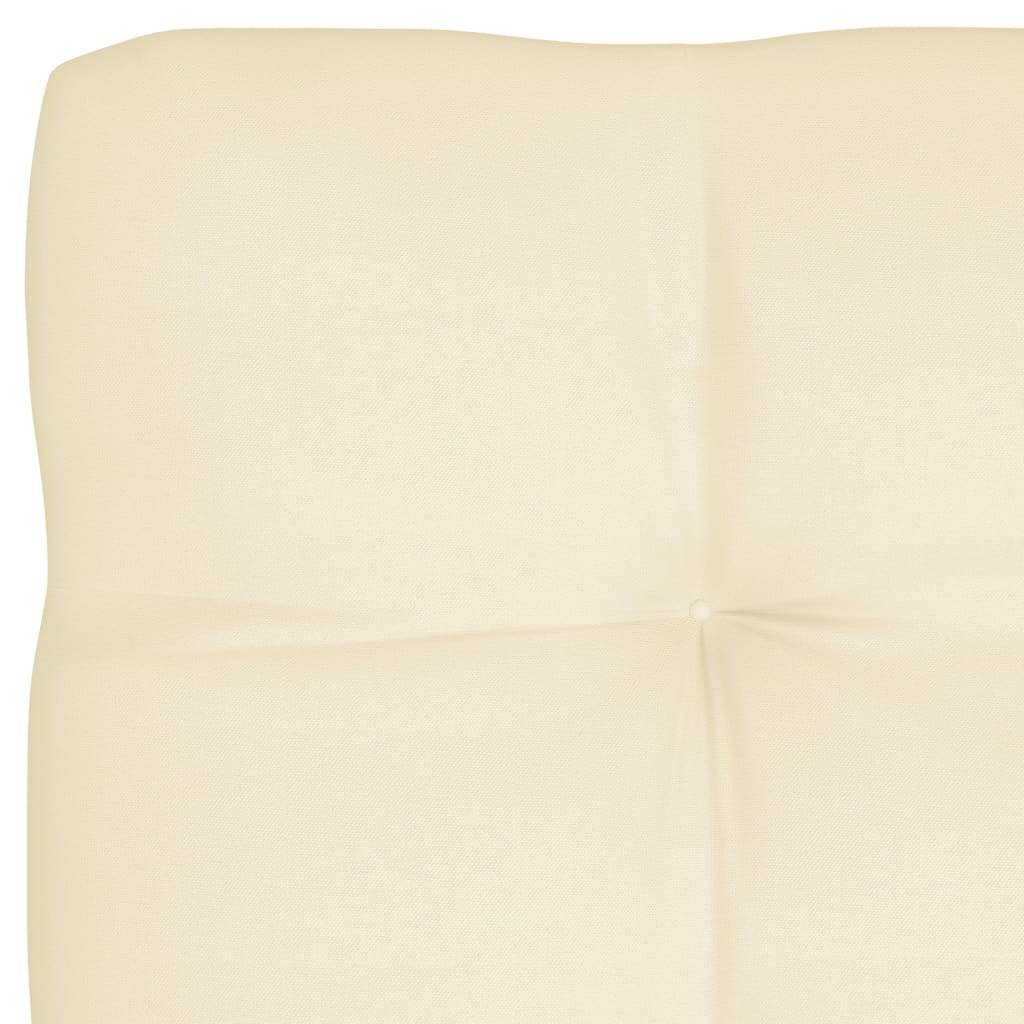 Bankkussens pallet 7 st crème