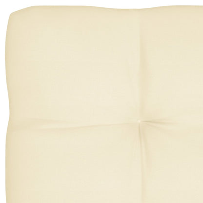 Bankkussens pallet 7 st crème