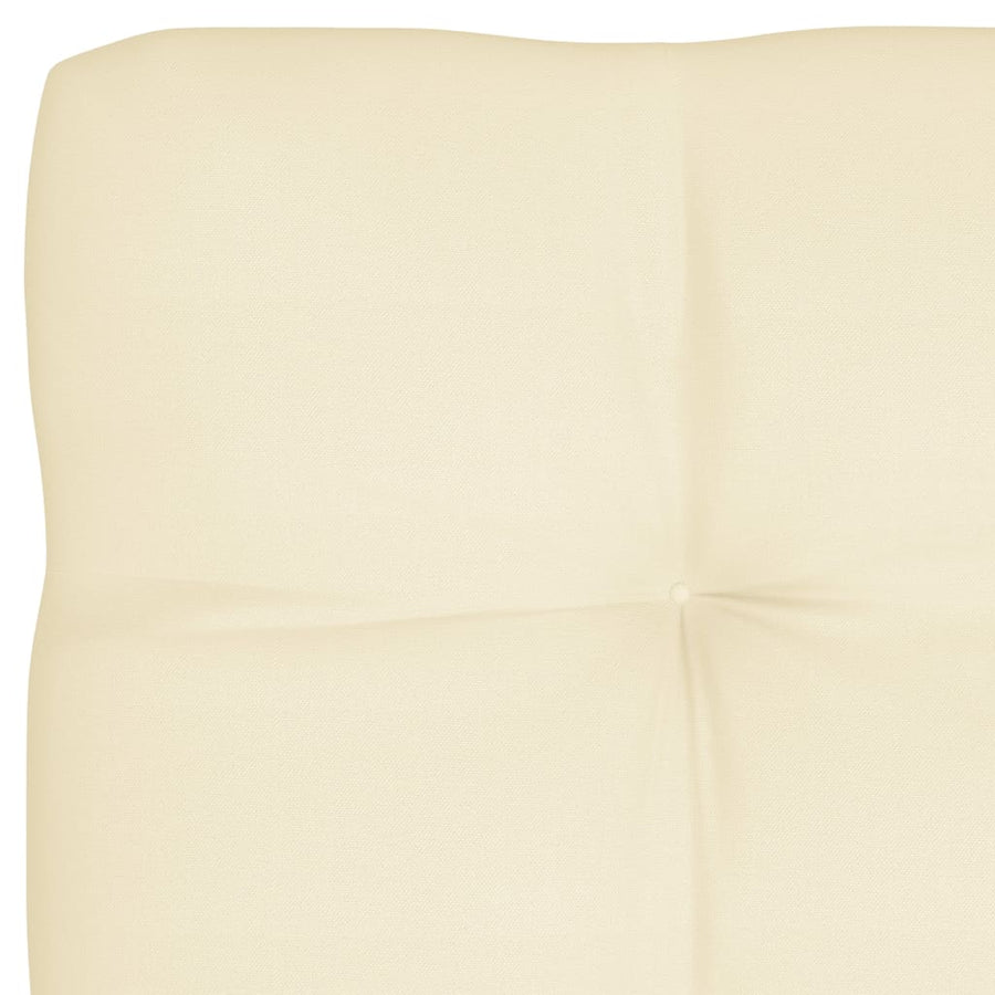 Bankkussens pallet 7 st crème