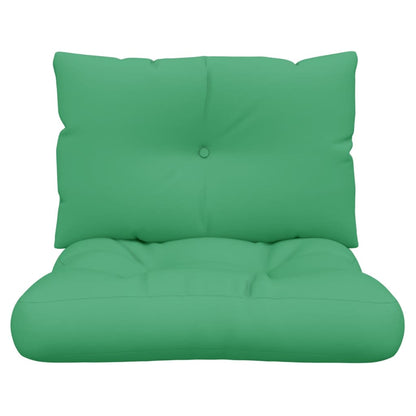 Palletkussens 2 st stof groen