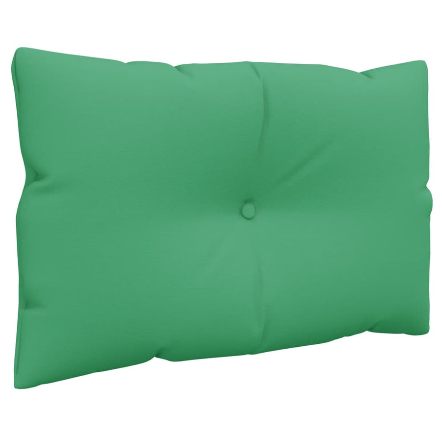 Palletkussens 3 st stof groen