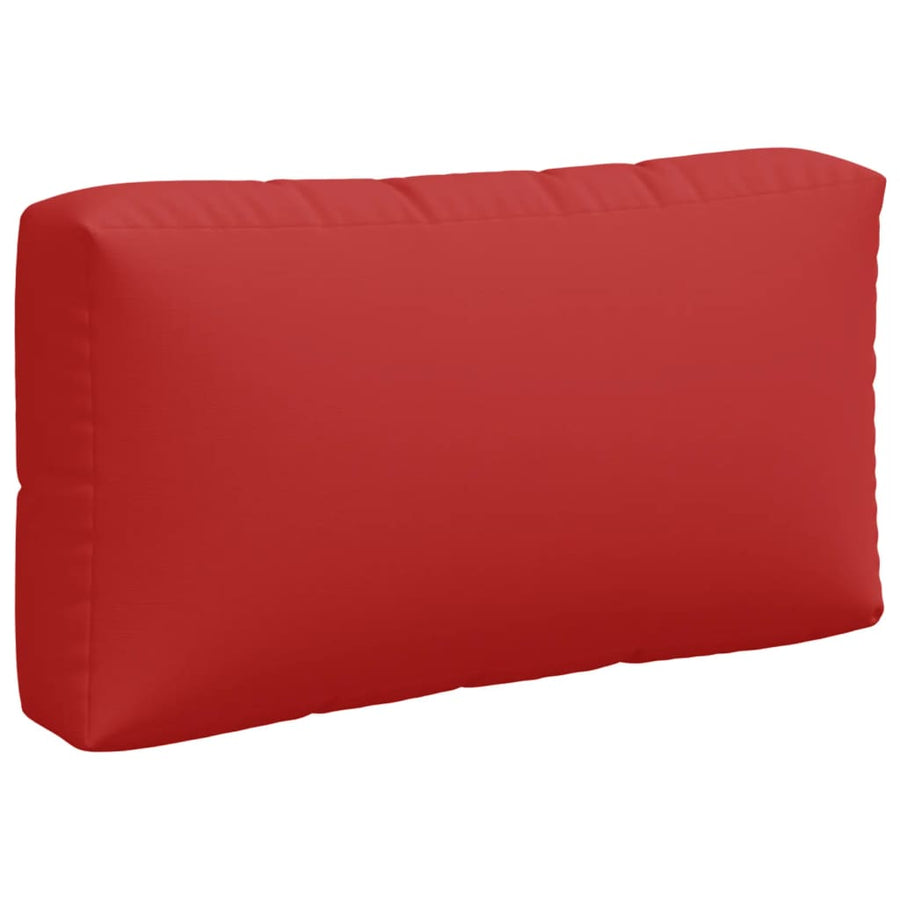 Palletkussens 3 st stof rood