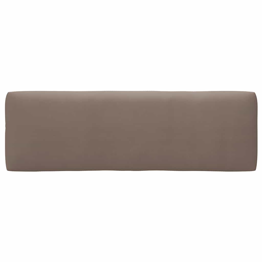 Palletkussens 3 st stof taupe