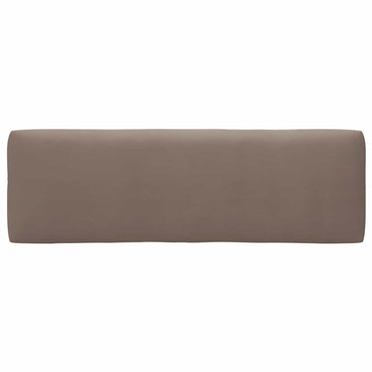 Palletkussens 3 st stof taupe