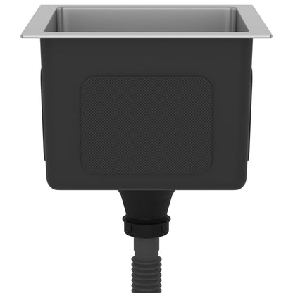 Gootsteen Handgemaakt Roestvrij Staal 30 x 30 x 20 cm Zilver