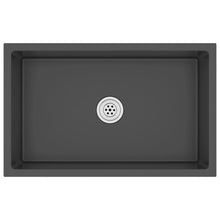 Gootsteen Handgemaakt Roestvrij Staal 70 x 44 x 20 cm Zwart