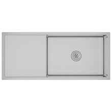 Gootsteen Handgemaakt Roestvrij Staal 100 x 44 x 20 cm Zilver