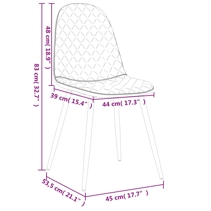 Eetkamerstoelen 2 st fluweel mosterdgeel 2 Mosterdgeel