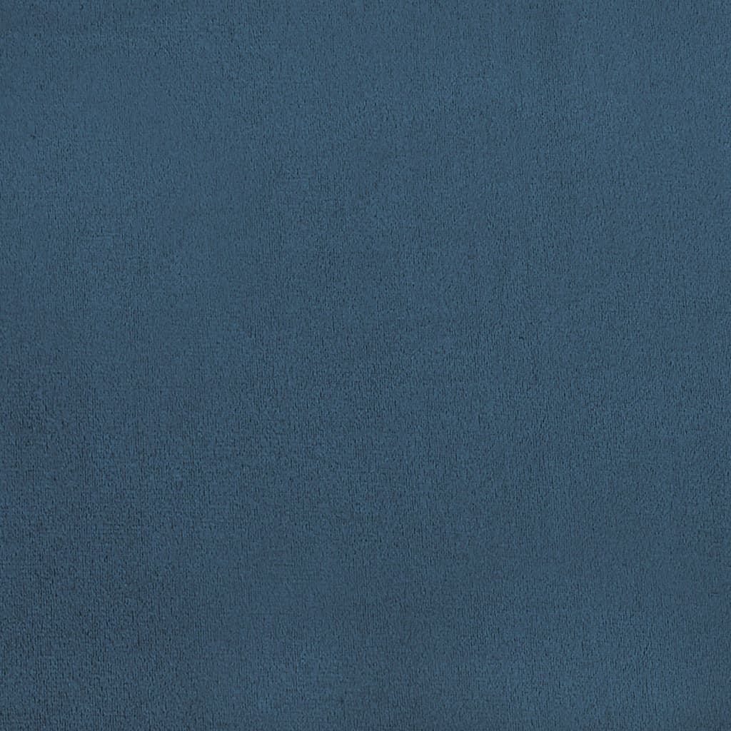 Eetkamerstoelen 4 st fluweel blauw 4 Blauw