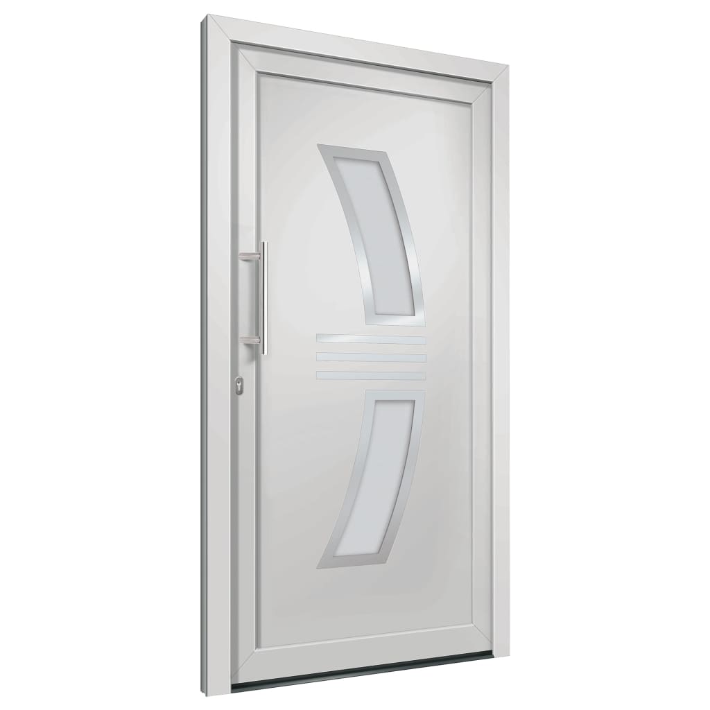 Voordeur Wit 88 x 200 cm Links + trekhandvat