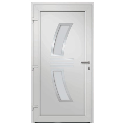 Voordeur Wit 88 x 200 cm Links + trekhandvat