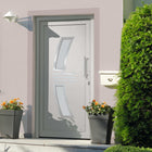 Front door 98x200 cm white