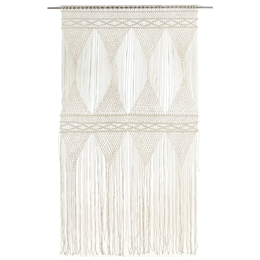 Gordijn Macramé 40X240 Cm Katoen